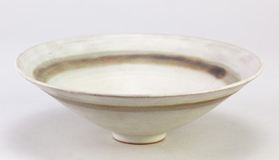 Lot 578 - VAL BARRY (1937-2018); an open stoneware bowl...