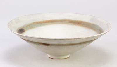 Lot 578 - VAL BARRY (1937-2018); an open stoneware bowl...