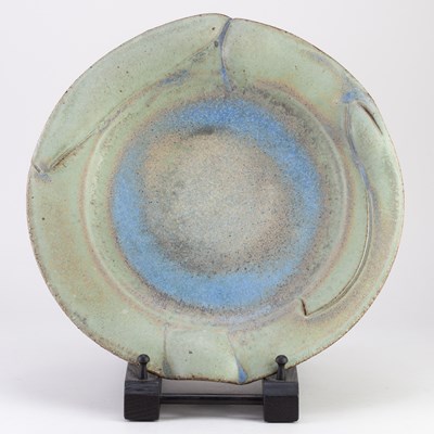 Lot 103 - CHRIS GUSTIN (born 1952); a large stoneware...