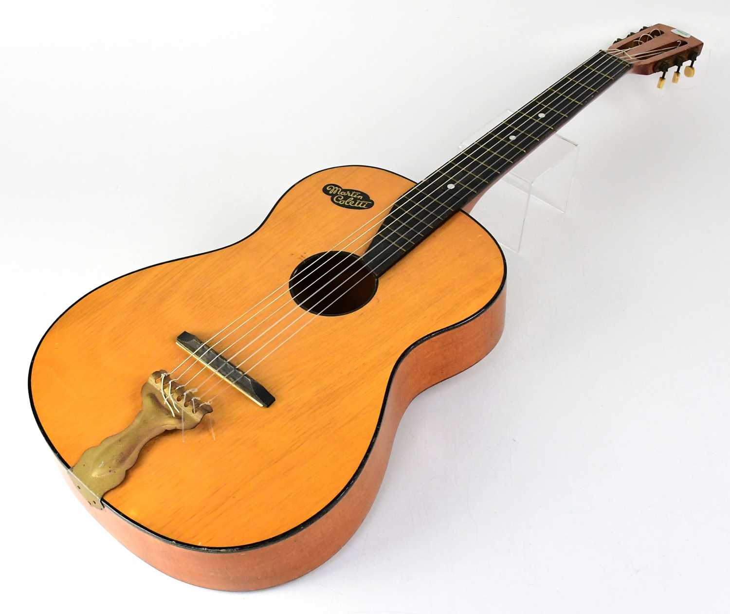 Lot 684 - MARTIN COLETTI; a c.1950s Parlour six-string...