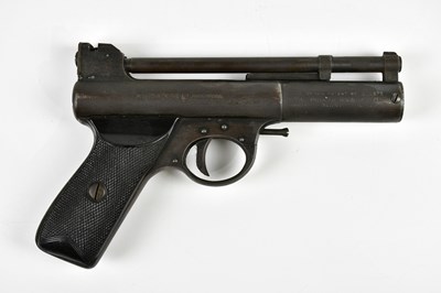 Lot 451 - WEBLEY & SCOTT; a mk I break barrel air pistol,...