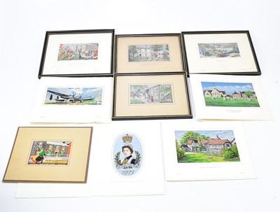 Lot 333 - BROCKLEHURST WHISTON; a collection of...