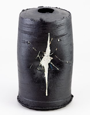 Lot 135 - DAN KELLY (born 1953); an altered cylindrical...