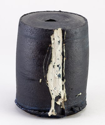 Lot 132 - DAN KELLY (born 1953); a small cylindrical...