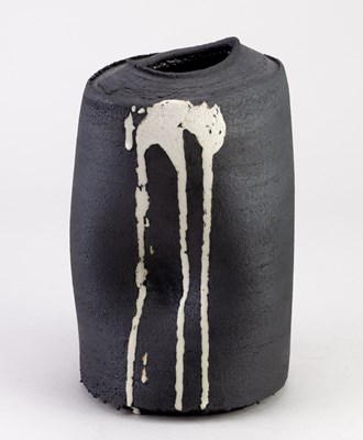 Lot 134 - DAN KELLY (born 1953); an altered cylindrical...