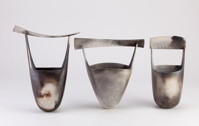 Lot 36 - ANTONIA SALMON (born 1959); a trio of smoke...