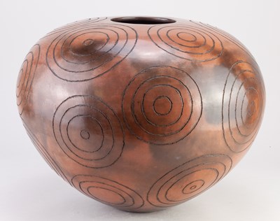 Lot 33 - ANTONIA SALMON (born 1959); a large smoke...