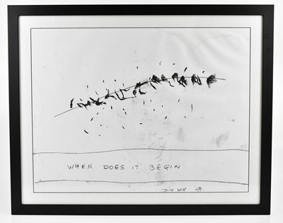 Lot 202 - GORDON BALDWIN (born 1932); 'When Does it...