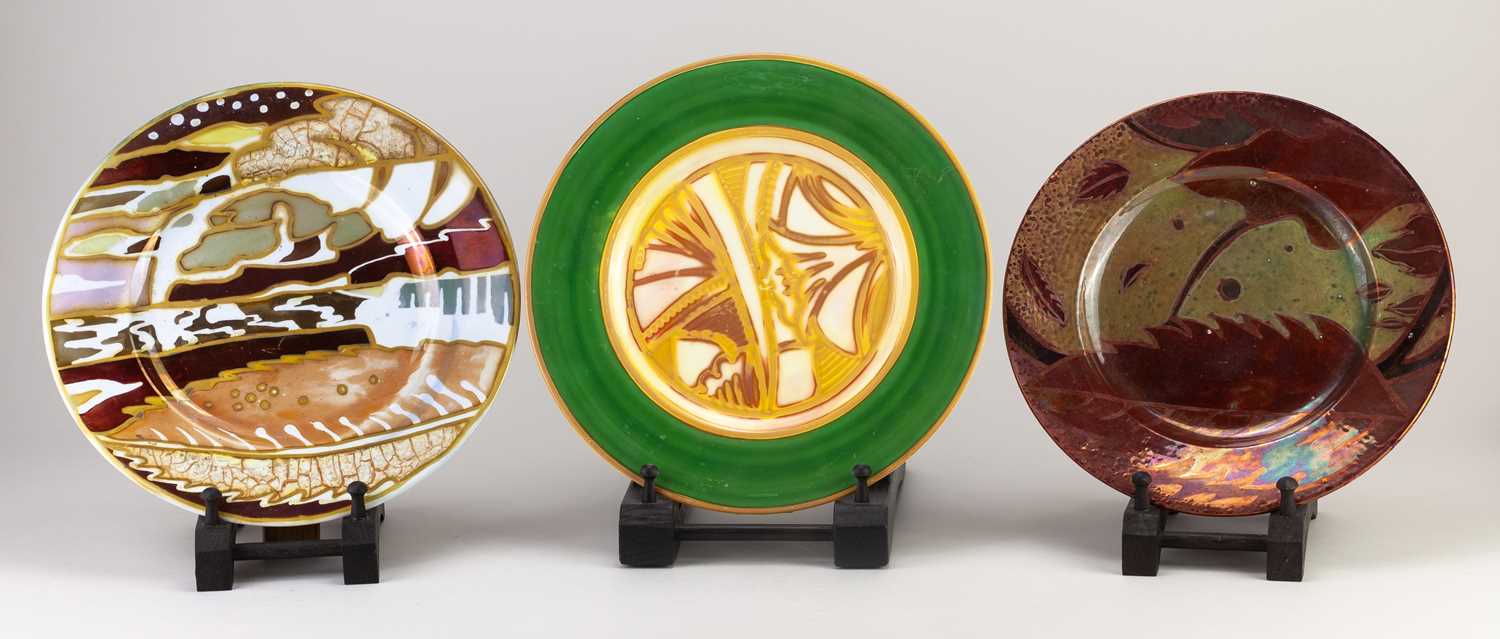Lot 329 - JONATHAN COX (born 1953); three lustred...