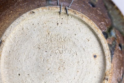 Lot 230 - IAN DALZELL for Kotuko Pottery, New Zealand; a...