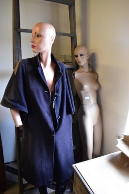 Lot 1016 - Two vintage mannequins, height of larger 180cm...