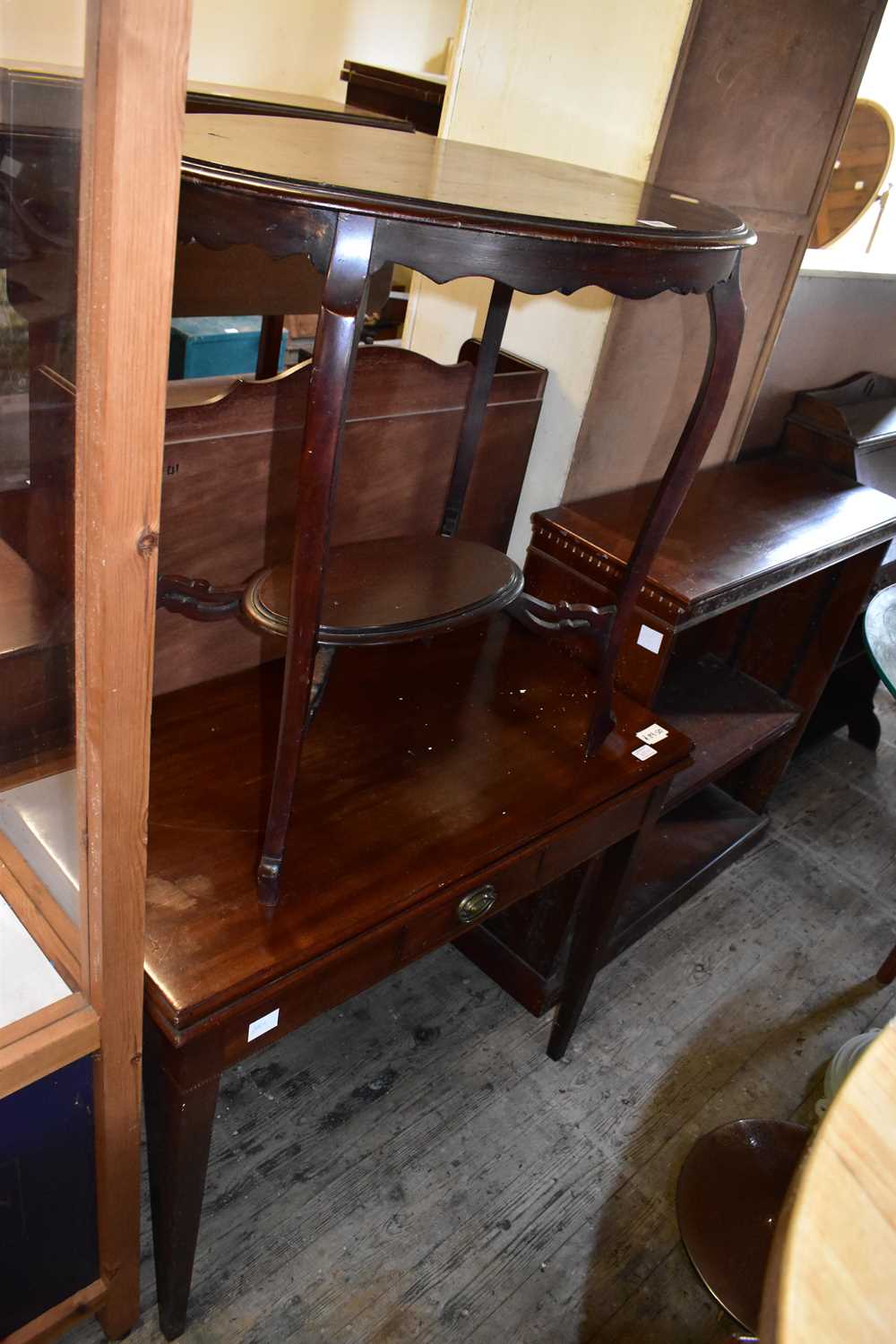 Lot 1027 - An Edwardian mahogany occasional table,...