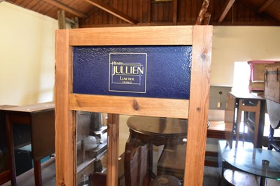 Lot 1028 - A modern pine display cabinet for Henry Julien,...