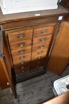 Lot 1088 - An early 20th century oak...
