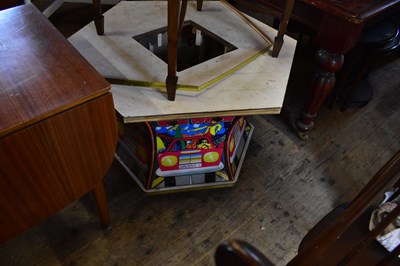 Lot 1131 - A vintage illuminated 'Car Wash' display table,...