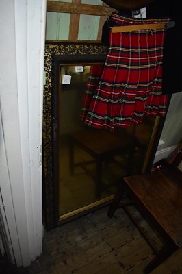 Lot 1169 - A large Victorian rectangular wall mirror with...