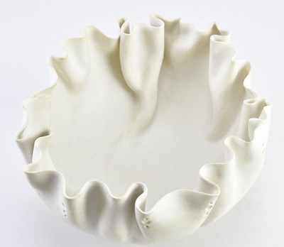 Lot 368 - MARY ROGERS (1929-2012); a porcelain footed...