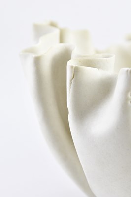 Lot 368 - MARY ROGERS (1929-2012); a porcelain footed...
