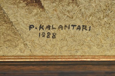 Lot 207 - PARVIZ KALANTARI (Iranian, born 1931); oil and...