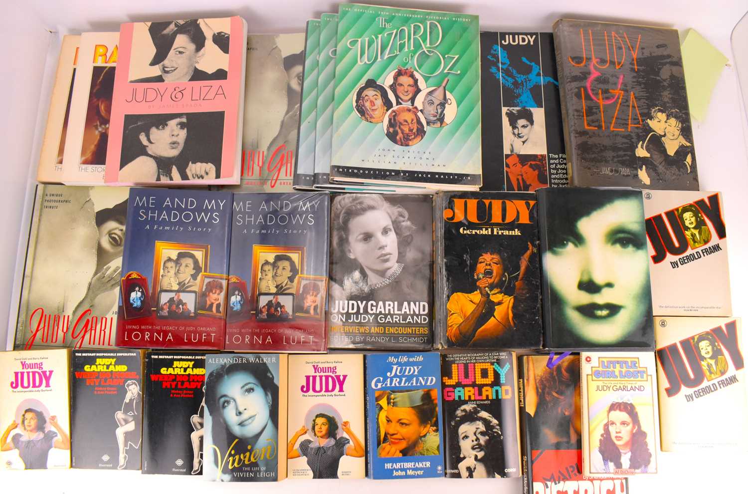 Lot 636 - JUDY GARLAND; a quantity of Judy and Liza...