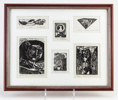 Lot 184 - ERIC JAMES MELLON (1925-2014); twelve small...