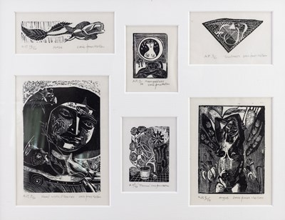 Lot 184 - ERIC JAMES MELLON (1925-2014); twelve small...