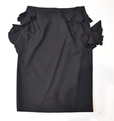 Lot 71 - JIL SANDER; a black 100% wool pencil skirt,...