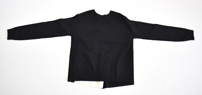 Lot 94 - VALENTINO; a black and cream sweatshirt, size...