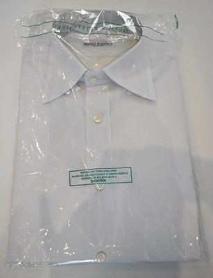 Lot 288 - MARIANO RUBINACCI; a white cotton long sleeve...