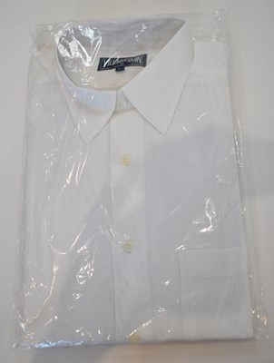 Lot 311 - VILEBREQUIN; a white linen long sleeve shirt,...