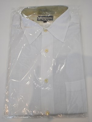 Lot 312 - VILEBREQUIN; a white linen long sleeve shirt,...