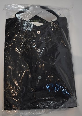 Lot 323 - SHANGHAI TANG; a black cotton long sleeve...