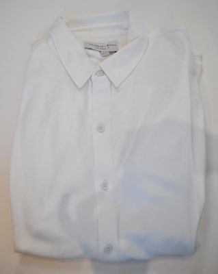 Lot 337 - ORLEBAR BROWN; a white cotton short sleeve...