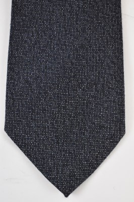 Lot 457 - LORO PIANA; a grey 100% cashmere tie.