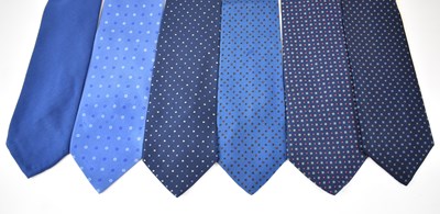 Lot 467 - E MARINELLA; six assorted silk ties.