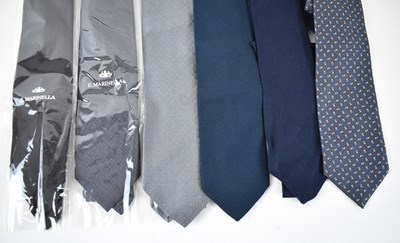 Lot 468 - E MARINELLA; six assorted silk ties.