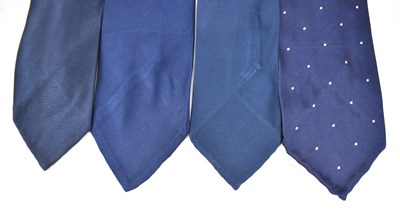 Lot 472 - E MARINELLA; four assorted silk ties.