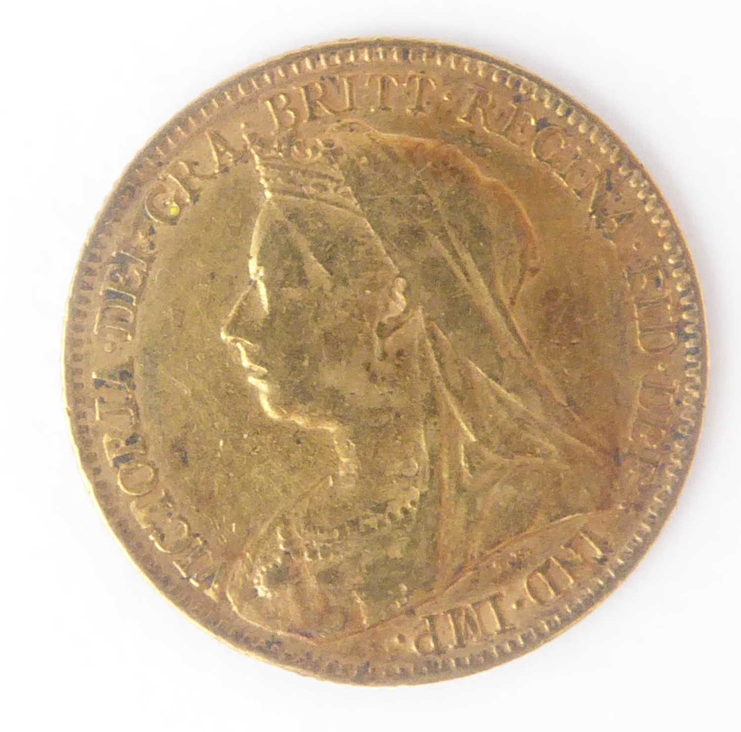 Lot 774 - A Victorian half sovereign 1897