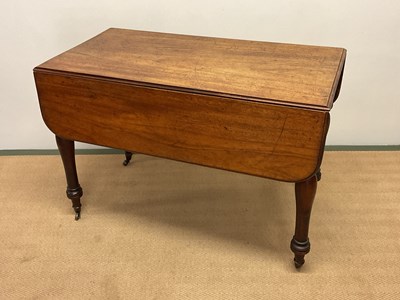 Lot 644 - A mahogany Pembroke table, height 71cm, depth...