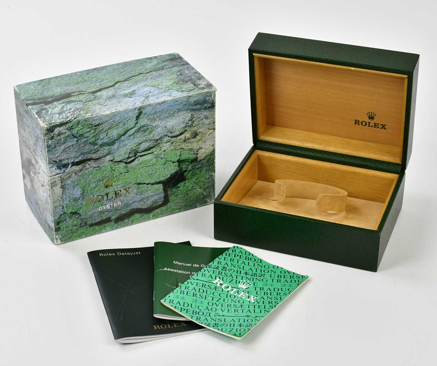Lot 3041 - ROLEX; watch box and papers.