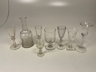 Lot 239 - Assorted glassware and vintage bottles, also...