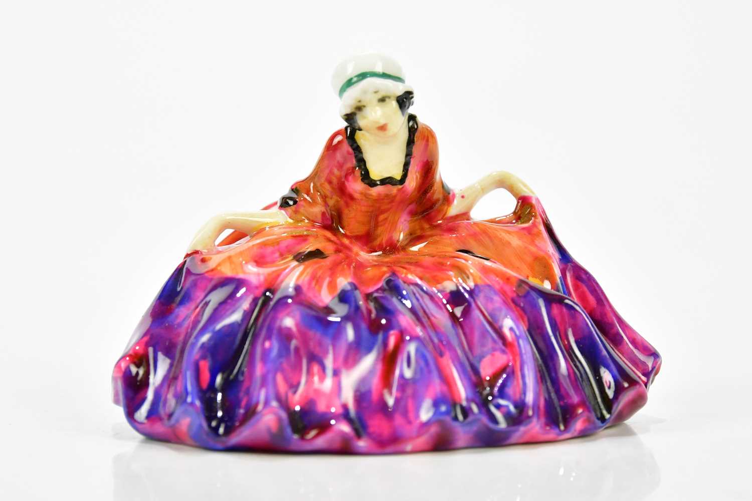 Lot 2214 - ROYAL DOULTON; miniature Polly Peachum, an...