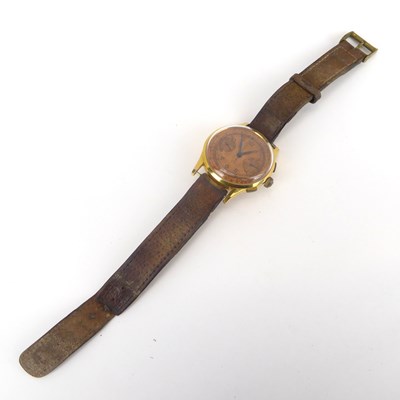 Lot 1131 - A vintage gentlemen's chronograph wristwatch