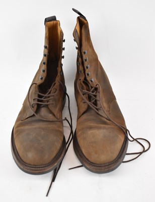 Lot 542 - PURDEY; a pair brown gent's lace up ankle...