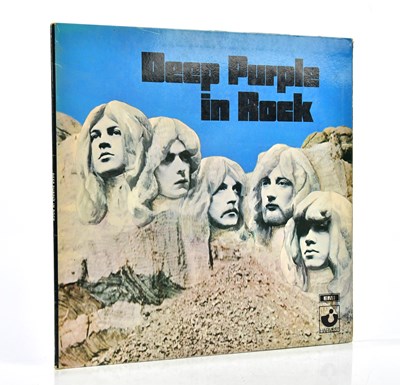 Lot 193 - DEEP PURPLE; 'In Rock', on Harvest Records UK.