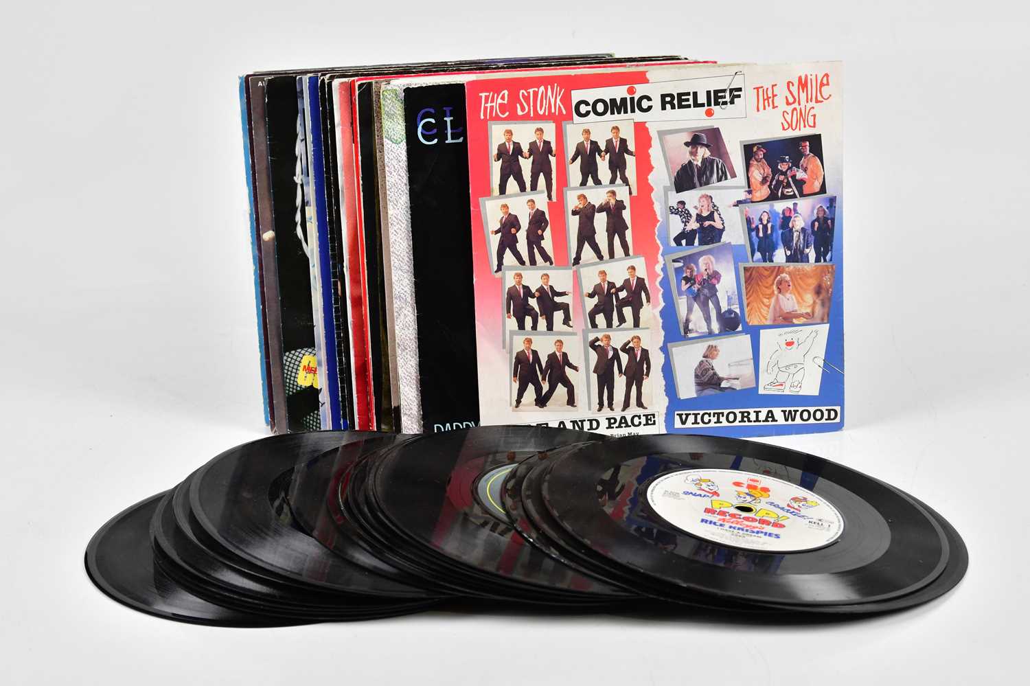 Lot 1316 - A collection of 7" records, including The...