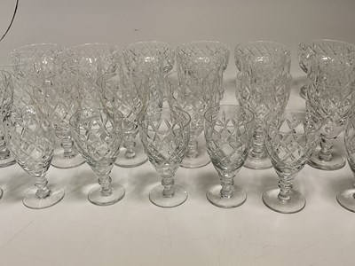 Lot 503 - THOMAS WEBB; crystal glassware comprising...