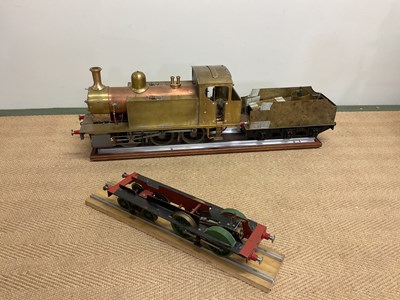 Lot 3 - A large scratch-built copper and brass engine...