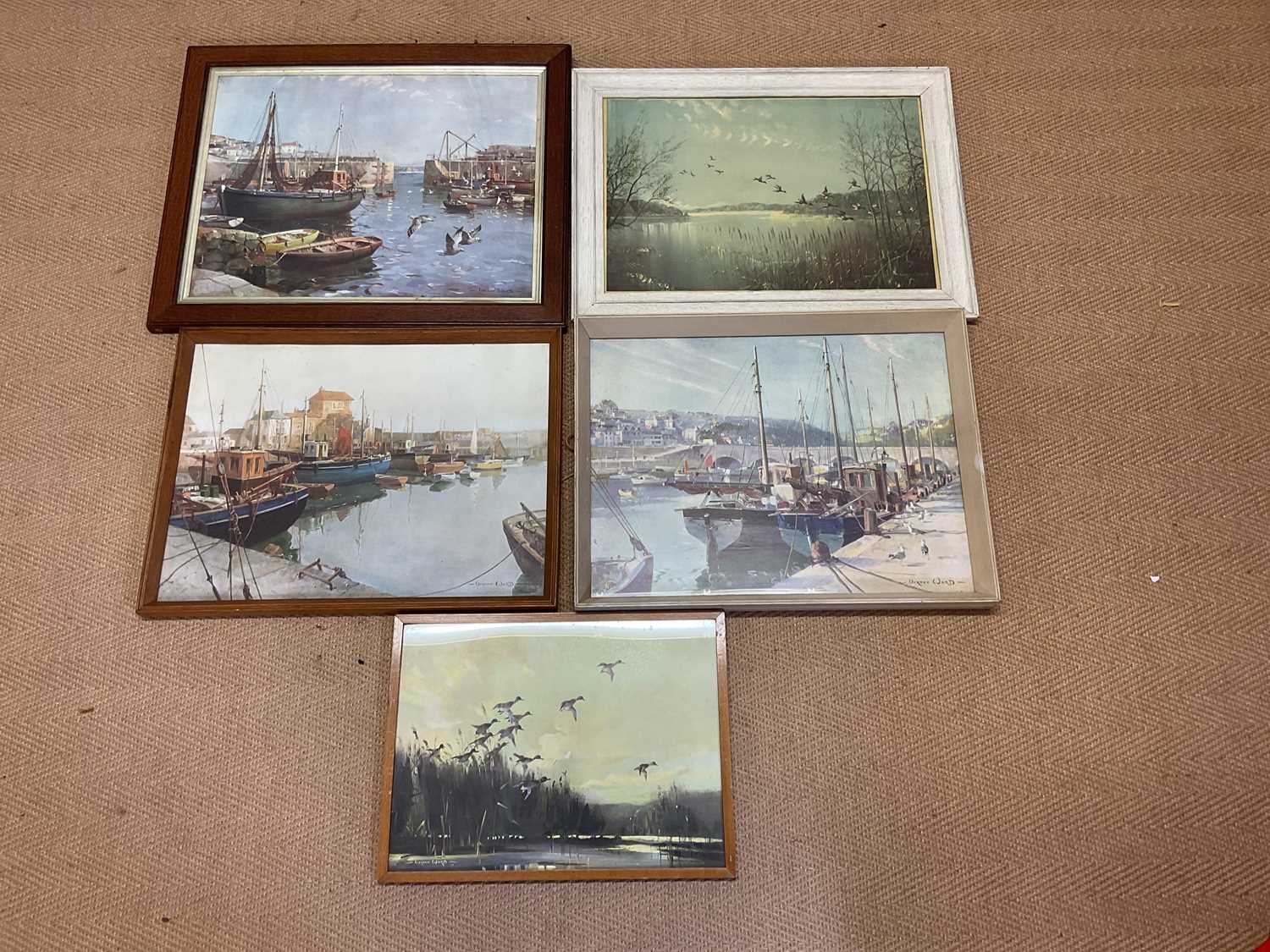 Lot 375 - VERNON WARD; five prints