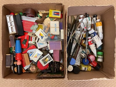 Lot 43 - A quantity of vintage artists' materials...